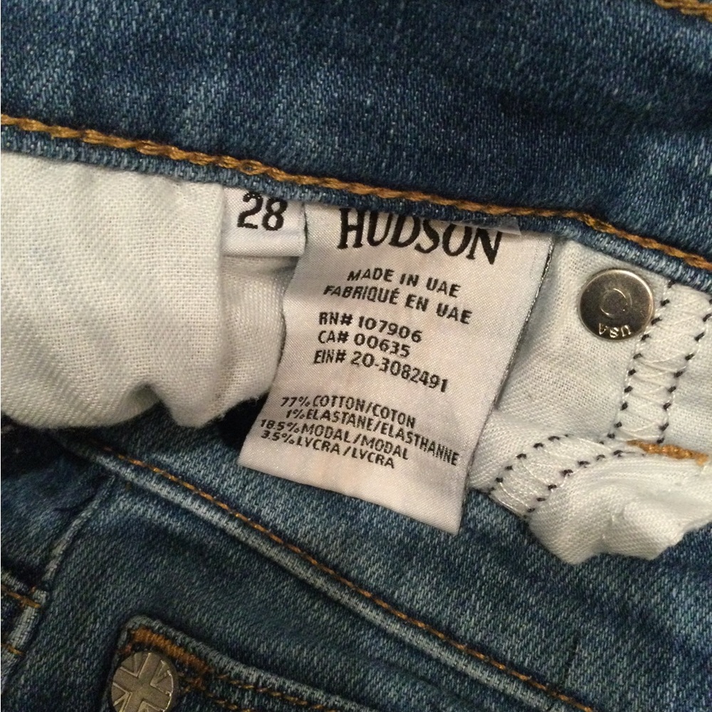 Hudson high rise super skinny jeans - Picture 4 of 8